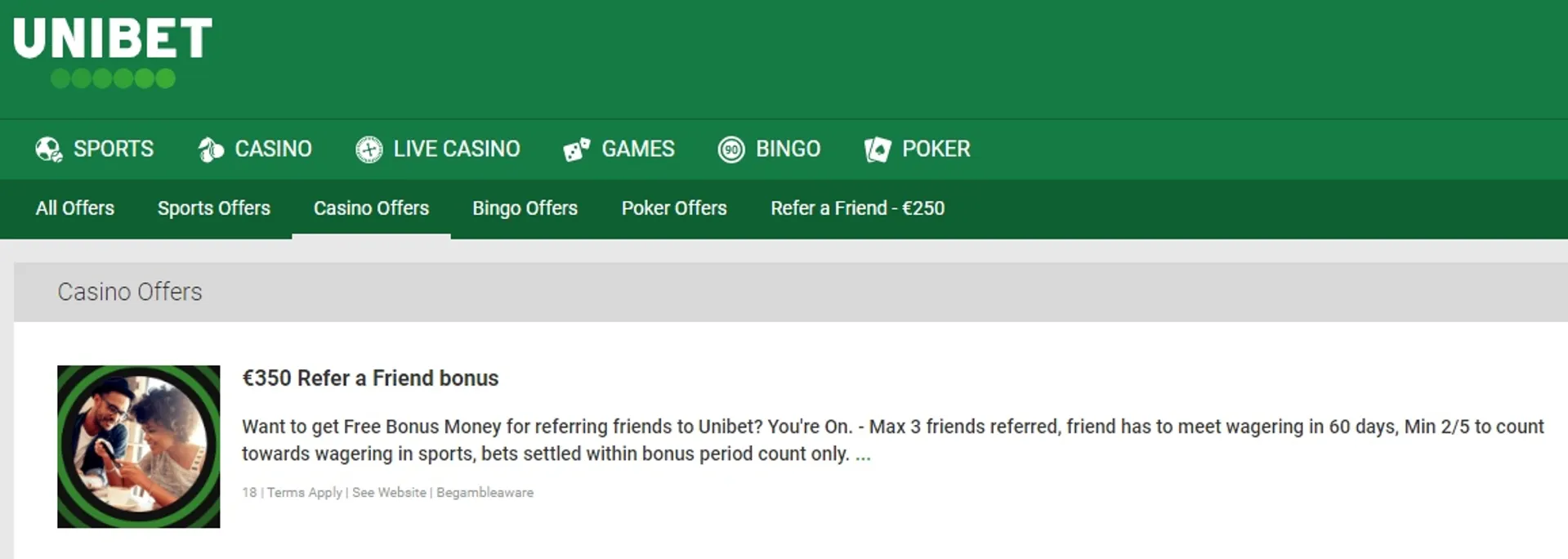 Betmotion bingo